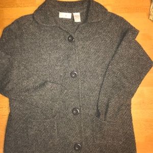 PRESWICK & MOORE PETITE LARGE CARDIGAN. EUC!!